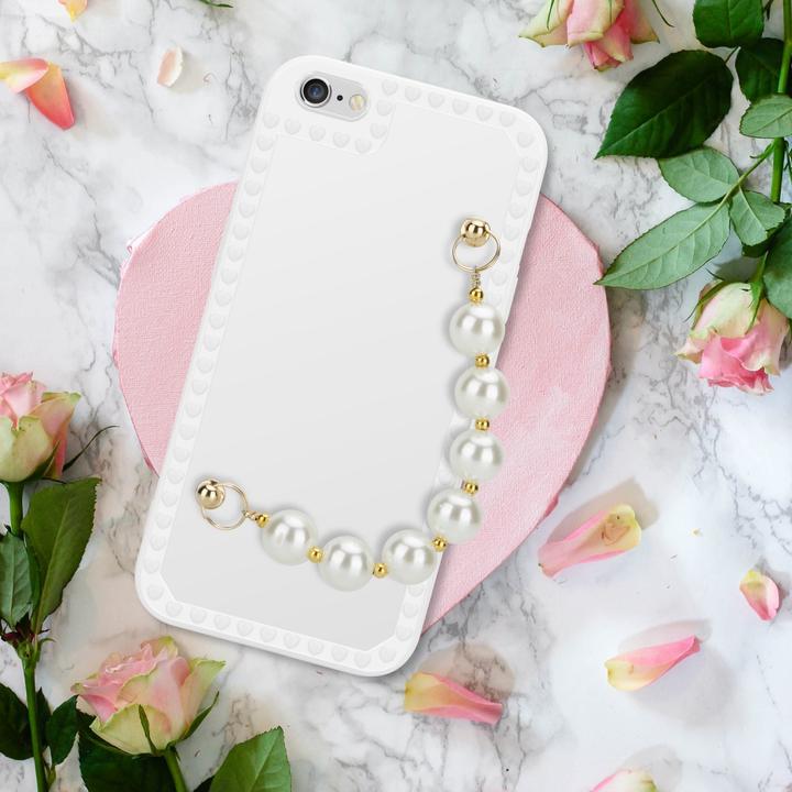Actual product image Cadorabo Case for Apple iPhone 6 / 6S in TPU pearl style (Apple iPhone 6)