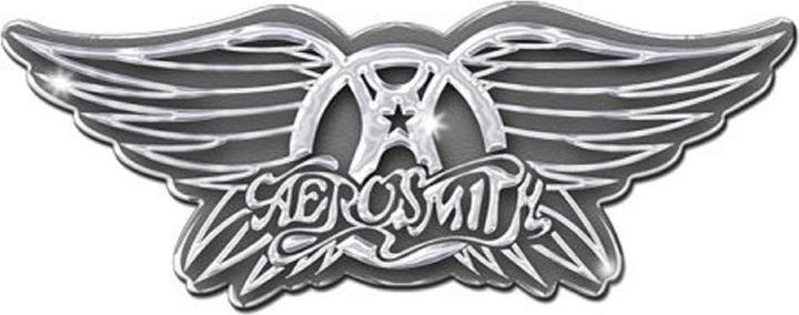 Actual product image Aerosmith Wings Badge