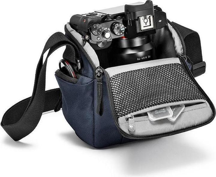 Actual product image Manfrotto NX Holster CSC blue (Kamera Bereitschaftstasche)