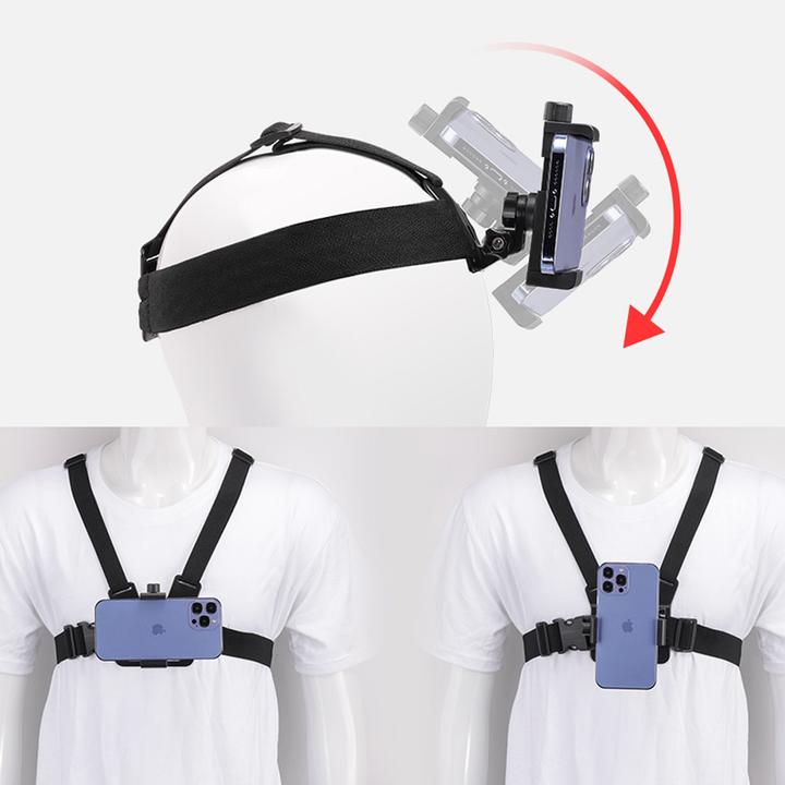 Actual product image Ulanzi U Select MP2 Head Strap and Chest Strap Kit
