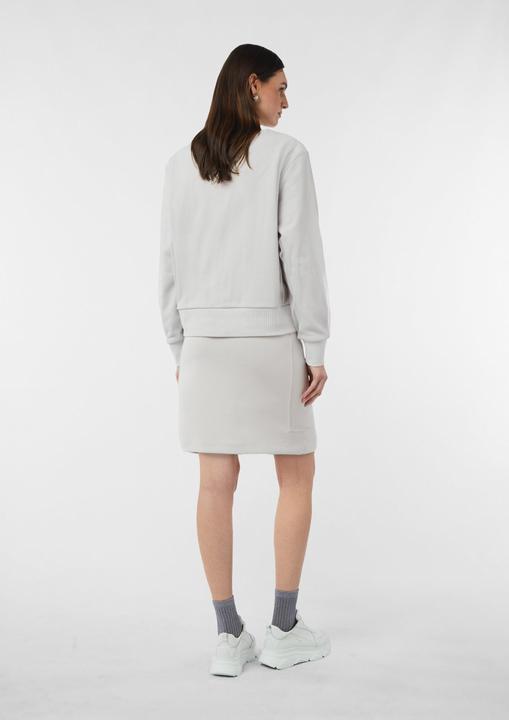 Actual product image Comma Sweatshirt Sweatshirt mit Frontprint und Mesh-Layer (44)