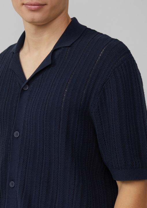 Produktbild S.Oliver Hemd Regular Fit: Gestricktes Resorthemd mit Struktur (XL)