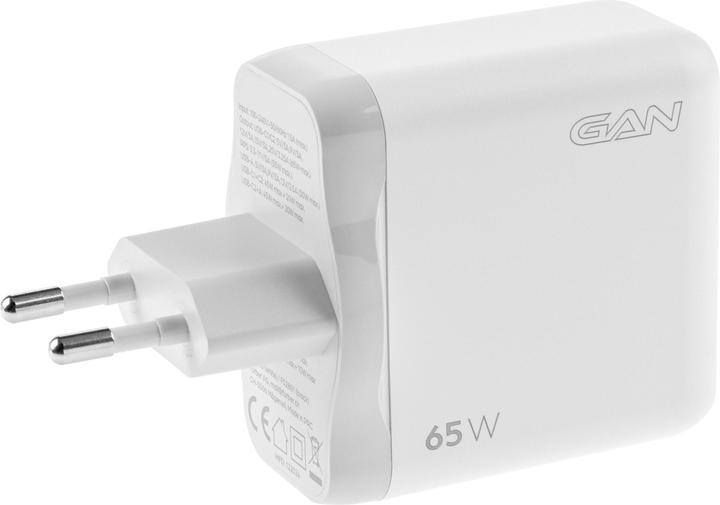 Produktbild Onit USB-Wandladegerät Triple 2C1A 65 W GaN Weiss (65 W)
