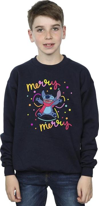 Produktbild Disney Lilo & Stitch Merry Rainbow Sweatshirt Jungen (104)