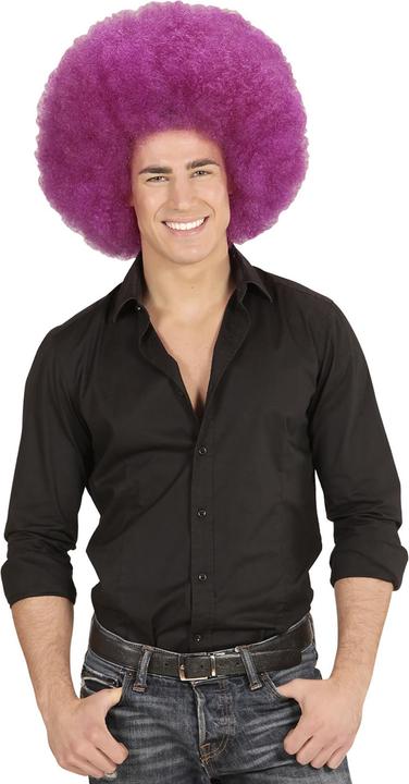 Produktbild Widmann Violette Riesen Afro Perücke (One Size)