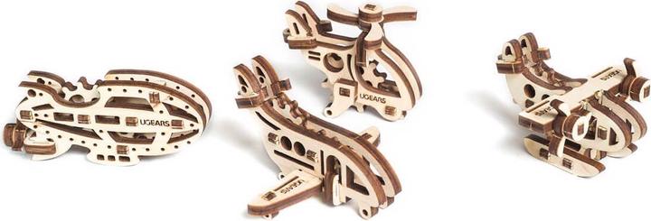 Actual product image Ugears Fidgets planes