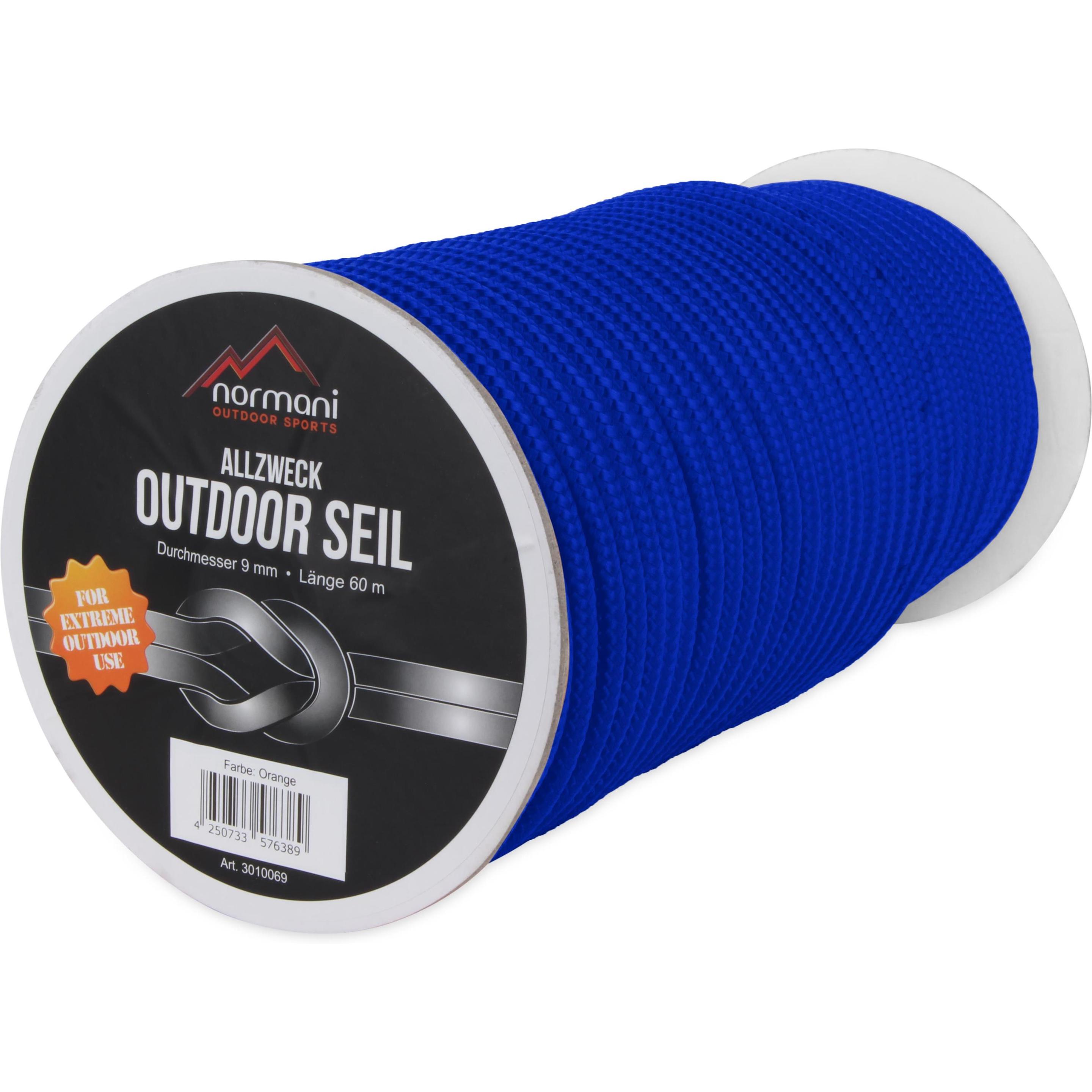 Normani, Seil, Allzweck-Outdoor-Seil 9 mm x 60 m Manning (60 m)