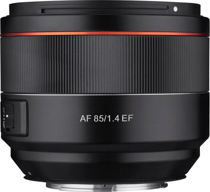 Actual product image Samyang AF 85mm f/1.4, Canon EF (Canon EF, Canon EF-S, APS-C / DX, full size)
