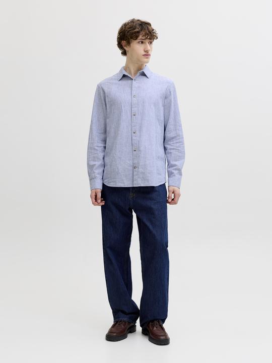 Image du produit Jack & Jones Jjesummer Linen Blend Shirt L/S Sn (L)