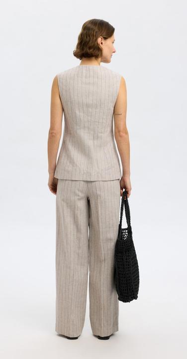 Actual product image Selected Leinenmix Hose mit weitem Bein (42)