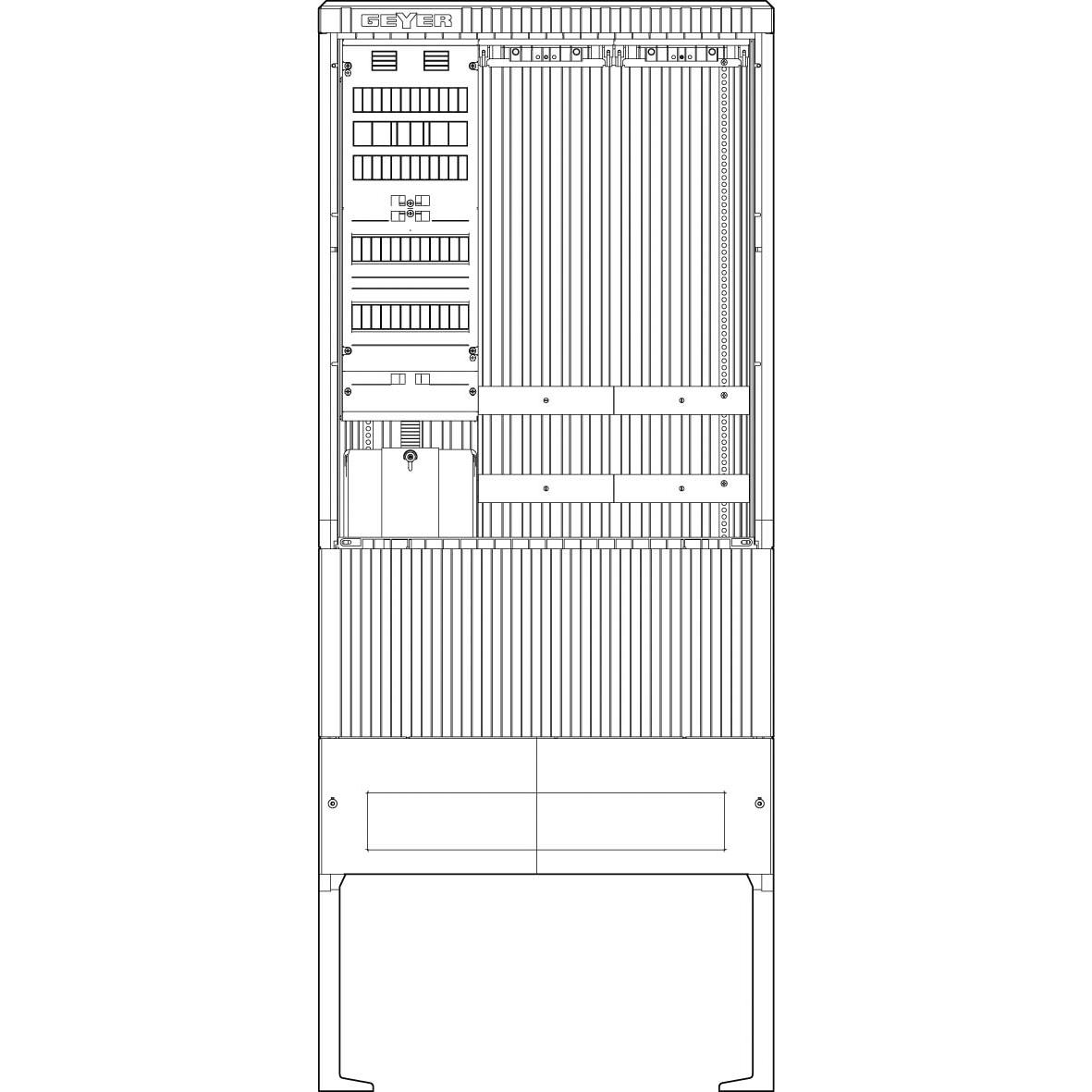 ABN, Verteilerschrank Zubehör, SZ207AL0502