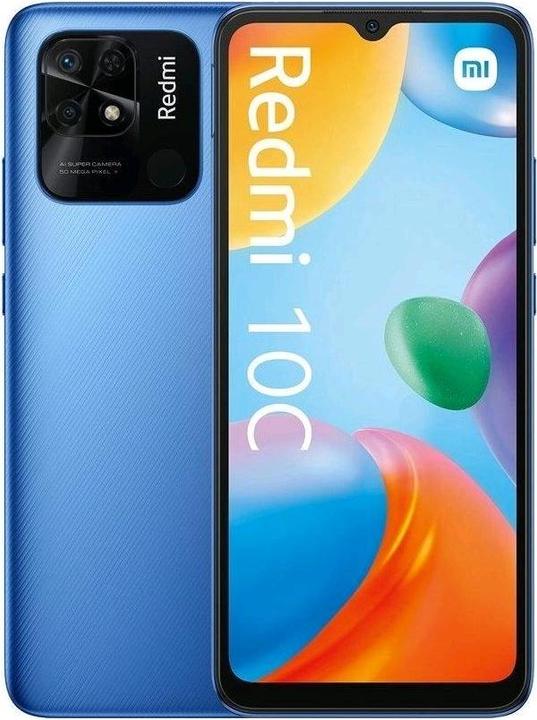 Produktbild Xiaomi Redmi 10C (64 GB, Ocean Blue, 6.71", Dual SIM, 4G)