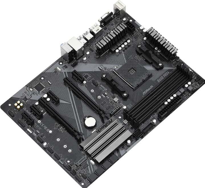 Image du produit AsRock B450 Pro4 R2.0 (AM4, AMD B450, ATX)
