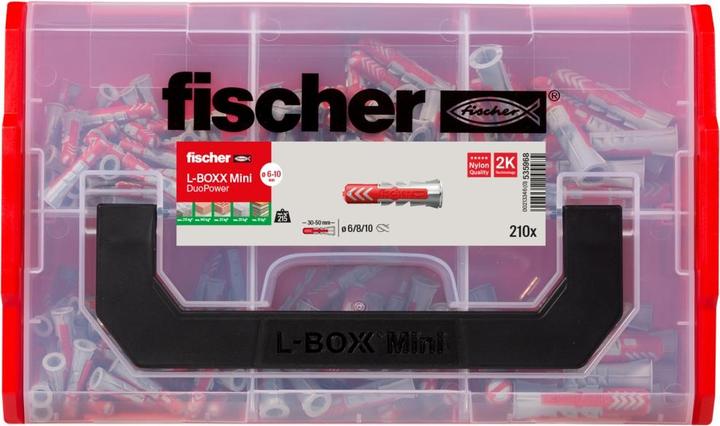 Produktbild Fischer L-BOXX mini DuoPower (210 Teile) (1 Stk.)