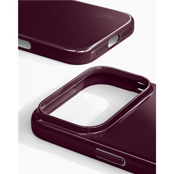 Actual product image iDeal Of Sweden MagSafe Slim Case Glossy Cherry (Apple iPhone 17 Pro)