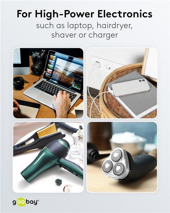 Produktbild Goobay Netzadapter
