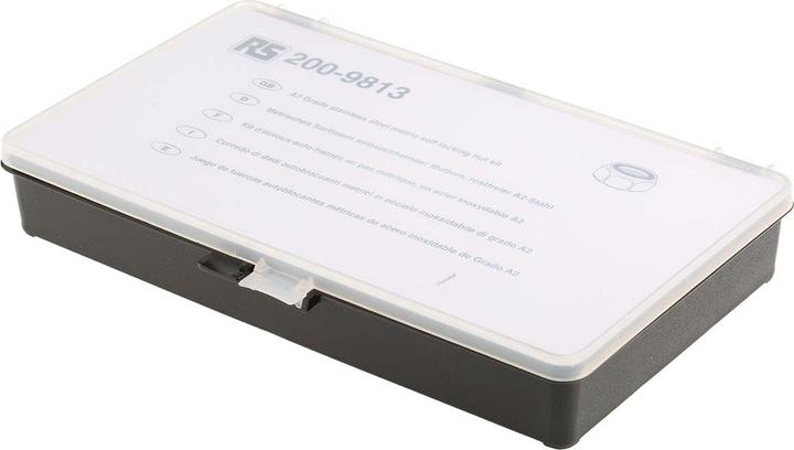 Produktbild RS PRO Muttern Sortiment selbstsichernd A2 (M10, M12, M3, M4, M5, M6, M8)
