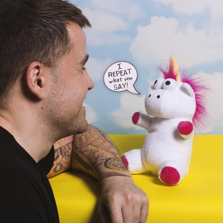 Produktbild Novelty Sprechendes Einhorn (20 cm)