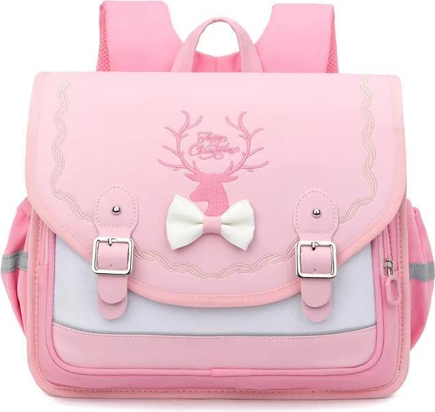 Actual product image Only-Bags.Store Schulranzen für Grundschüler, Schulaktenkoffer Rucksack, horizontaler wasserdichter Rucksack