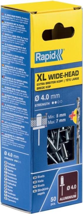 Produktbild Rapid XL Blindniete Ø 4,0 x 10 mm