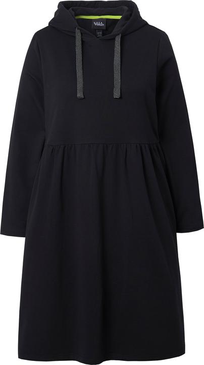 Actual product image Ulla Popken Hooded Long Sleeve Jersey Dress (42, 44)