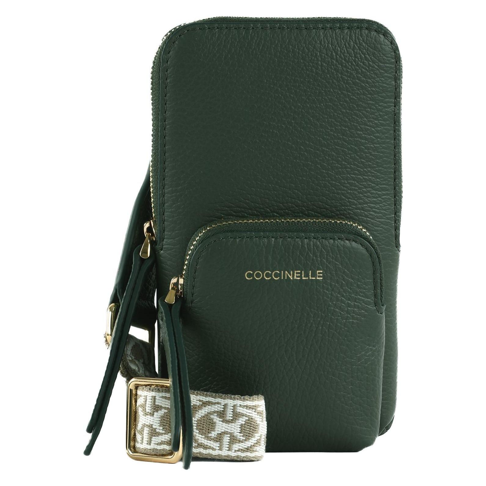 Coccinelle, Damen, Handtasche, Pixie Hi-Tech Phone Bag, Grün