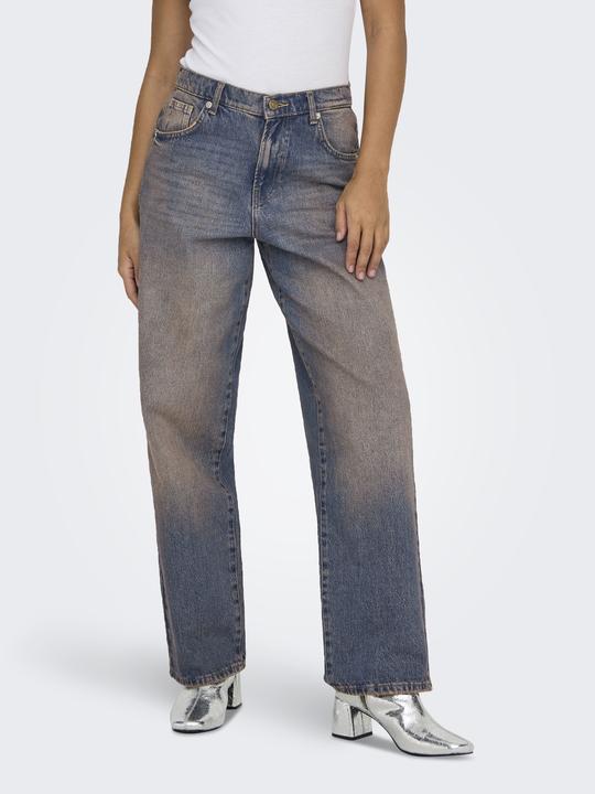 Produktbild Only ONLWATTS Mittlere Taille Boyfriend Schnitt Jeans Baggy Fit Jeans (W26/L32)