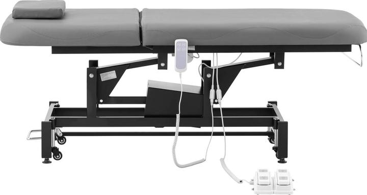 Produktbild Physa Massageliege elektrisch Therapieliege Massagetisch 200 kg Schwarz/Grau