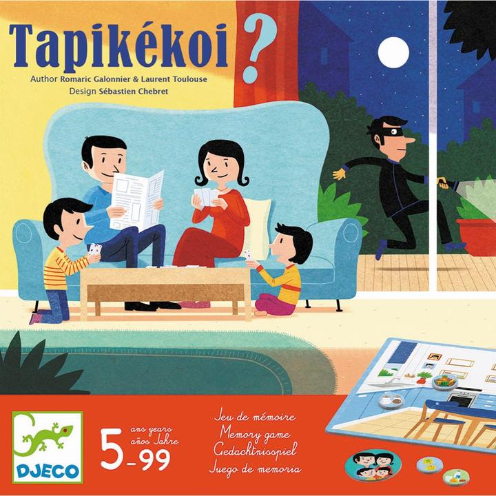 Actual product image Djeco Tapikékoi (mult) (2 - 4 Players)