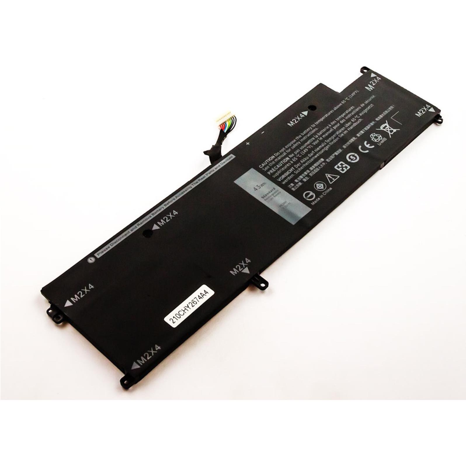 AGI Akku kompatibel mit Dell 4H34M (1 Zellen, 5650 mAh), Notebook Akku, Schwarz