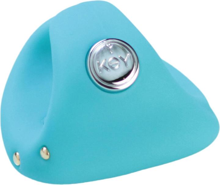 Actual product image KEY by Jopen Pyxis Finger Massager Blue