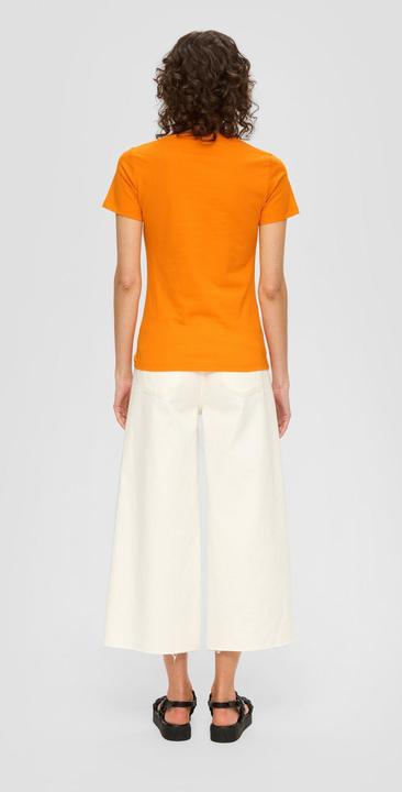 Produktbild S.Oliver T-Shirt T-Shirt im Slim Fit mit Print-Detail (44)
