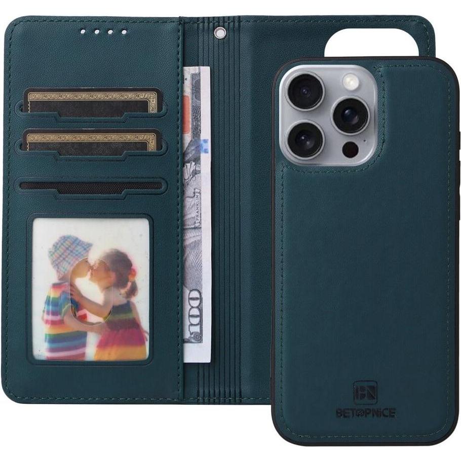 Cover-Discount iPhone 16 Pro Max - Teilbare Brieftasche 2-in-1 Handyhülle (Apple iPhone 16 Pro Max), Smartphone Hülle, B...