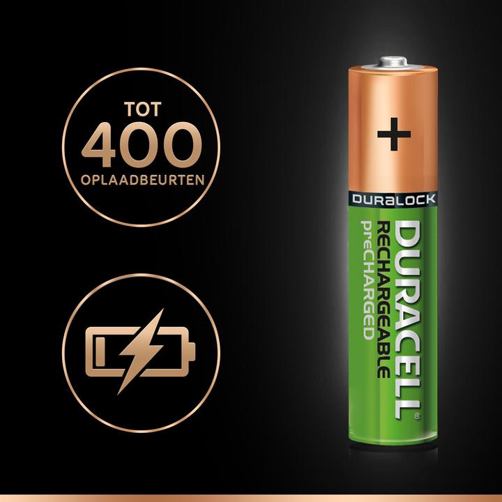 Immagine prodotto Duracell Ricarica Ultra (4 pz., AAA, 900 mAh)