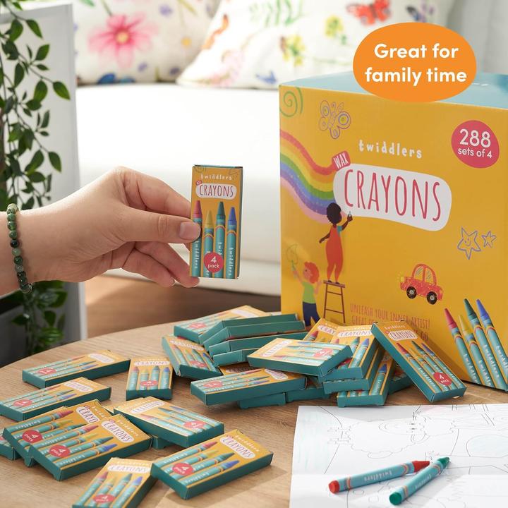 Produktbild The twiddlers Buntstifte 4er-Set 288 Packungen (288x)