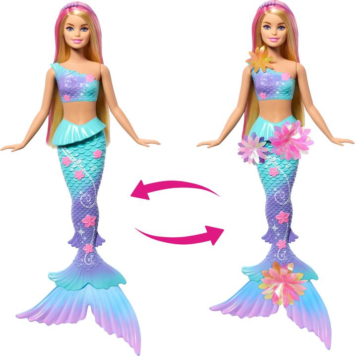 Image du produit Barbie Sirène aux fleurs magiques