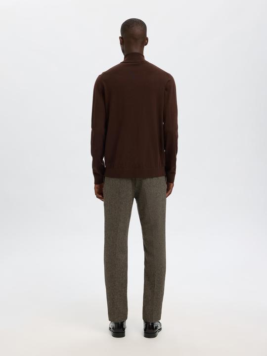 Immagine prodotto Selected Homme Maglia con mezza zip in 100% lana merino (M)