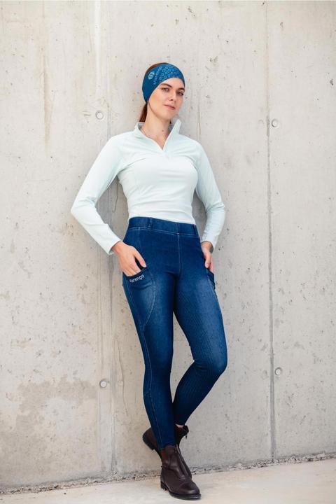 Produktbild Marengo Reitleggings Jeans Fullgrip Damen (S)