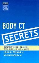 Produktbild Body CT Secrets (Englisch, John G. Strang, Vikram Dogra, 2007)
