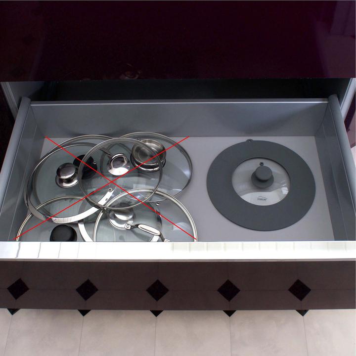 Actual product image Stoneline Universal cover (28 cm, Glass, Plastic)