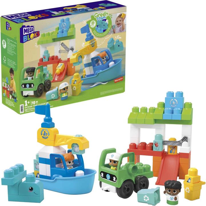 Mega Bloks Green Town Ozean-Reinigungsteam