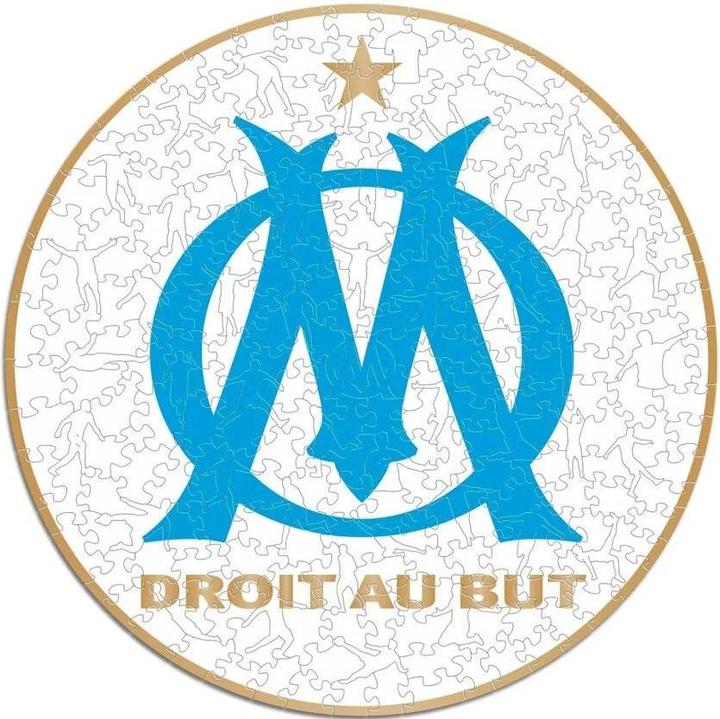 Image du produit Iconic Olympique de Marseille - Logo - Puzzle en bois Taille M (270 pièces) (270 pièces)