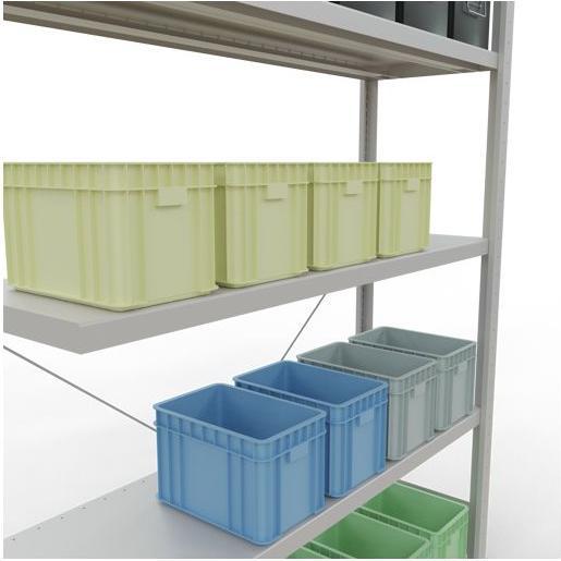 Image du produit Schulte Lagertechnik Système d'assemblage MULTIplus250 avec croisillon