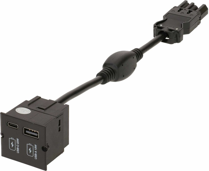 Productafbeelding Bachmann Aangepaste module oplader USB-A 18W, USB-C 22W (22 W)
