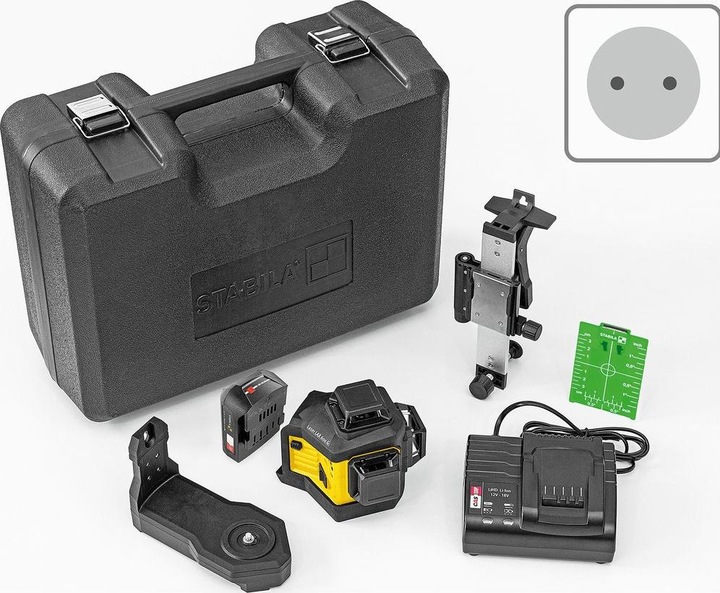 Image du produit Stabila Laser multiligne LAX 600 G, système 12 V, kit 7 pièces, avec batterie et chargeur (EU) - 197
