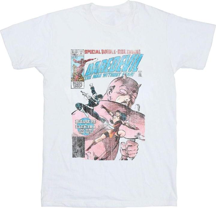 Immagine prodotto Daredevil Distressed Bullseye Vs Elektra Cover Maglietta Ampia Donna (L)