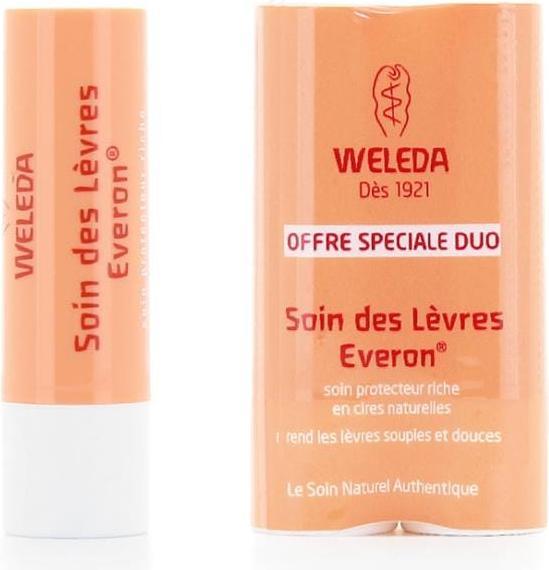 Produktbild Weleda Lippenbalsam Everon® - 2 x 4.8 g (Lippenbalsam)