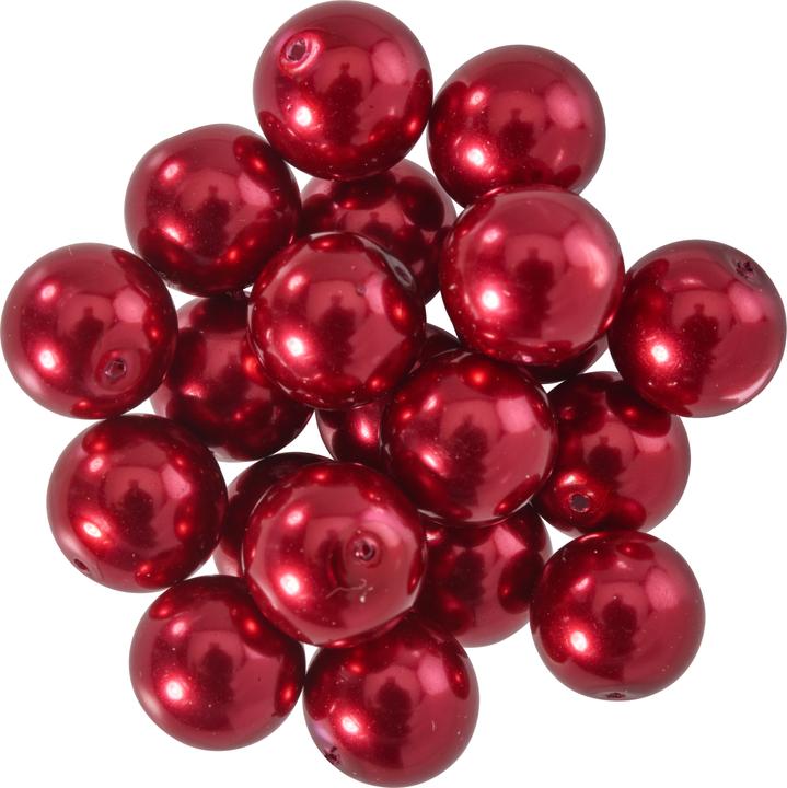 Actual product image Pracht Glass wax beads Ø 10 mm, 20 pieces