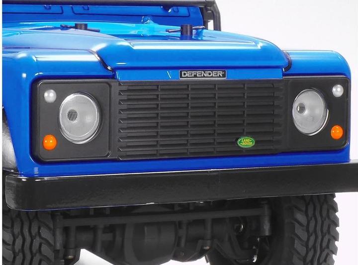 Image du produit Tamiya Land Rover 90 Defender LBlue (Painted) CC-02 (Kit)