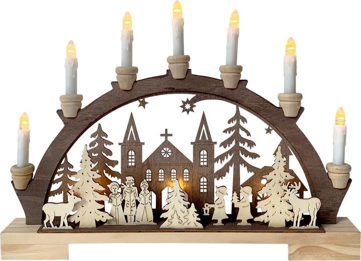 Produktbild HTI-Living Schwibbogen Sternensänger vor der Kirche